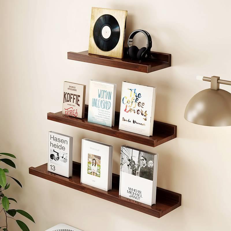 免打孔墙上置物架挂客厅