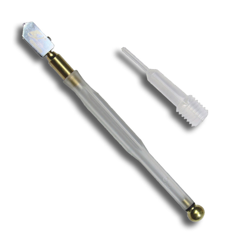 正品卡夫威尔透明柄玻璃割刀可划6-12mm厚玻璃寿命5000米五金工具