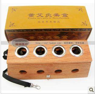 天然橡木四孔艾灸盒4孔温灸盒温灸器艾灸盒温灸器具艾灸器具,ZIPPO/瑞士军刀/眼镜,酒具,淘宝优惠券,粉丝福利购,淘宝优惠卷