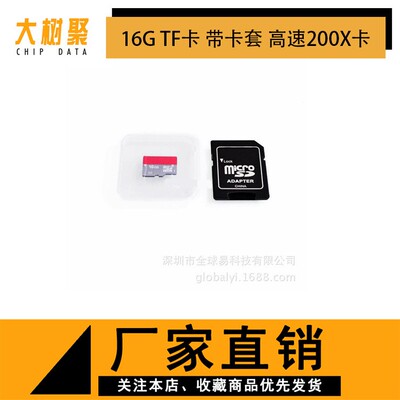 Class10 16G TF卡 带卡套