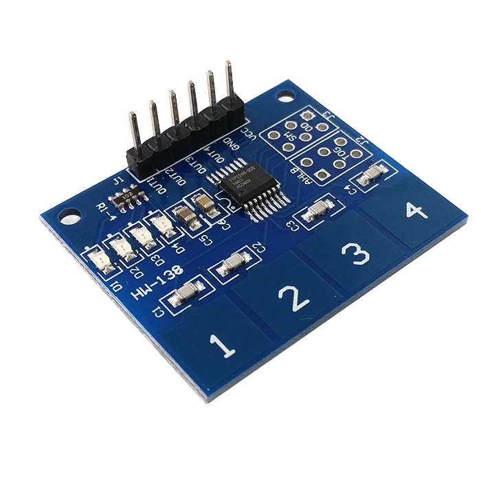 路电容式触摸开关数字传
