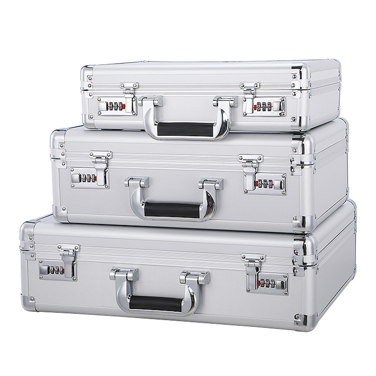 带锁铝合金工具箱手提式