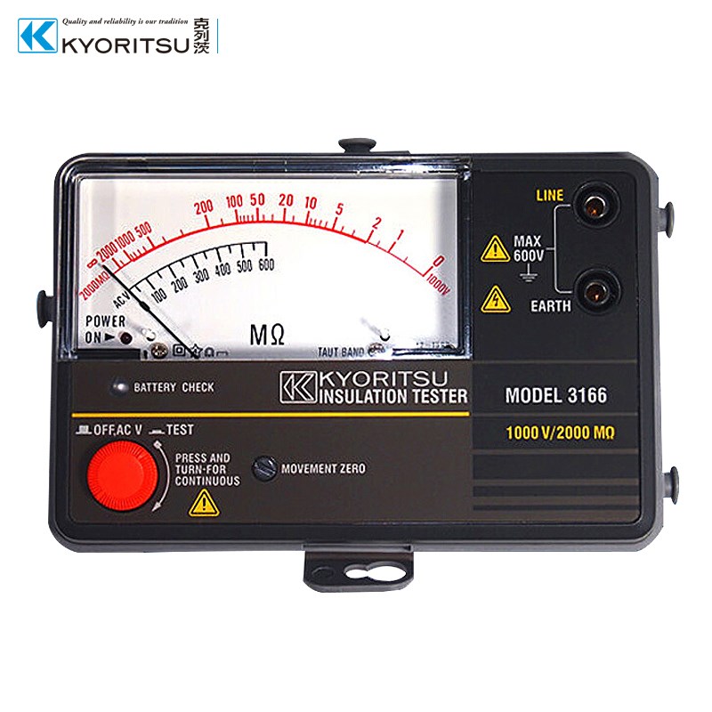 日本共立指针式兆欧表绝
