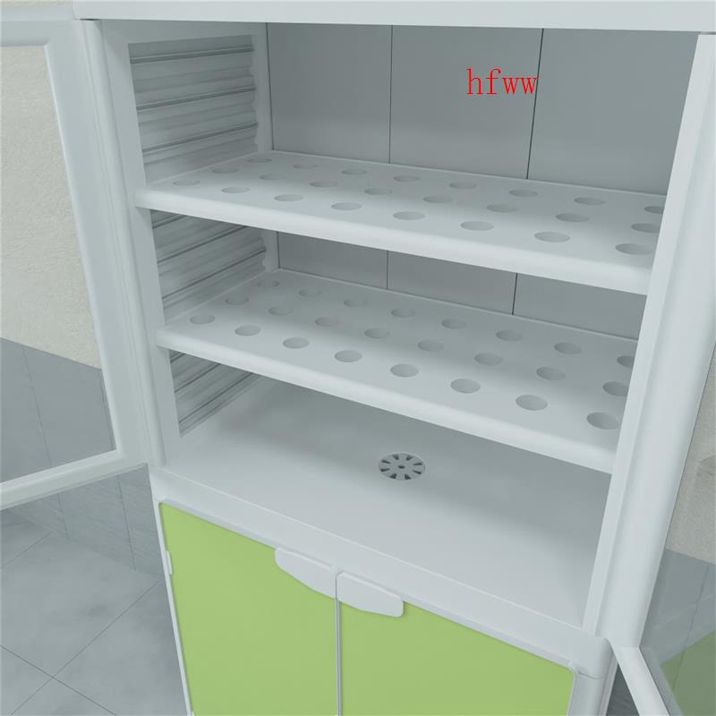 实验室PP柜仪器柜阶梯药品柜通风化学试剂柜带锁器皿柜防腐蚀厂家