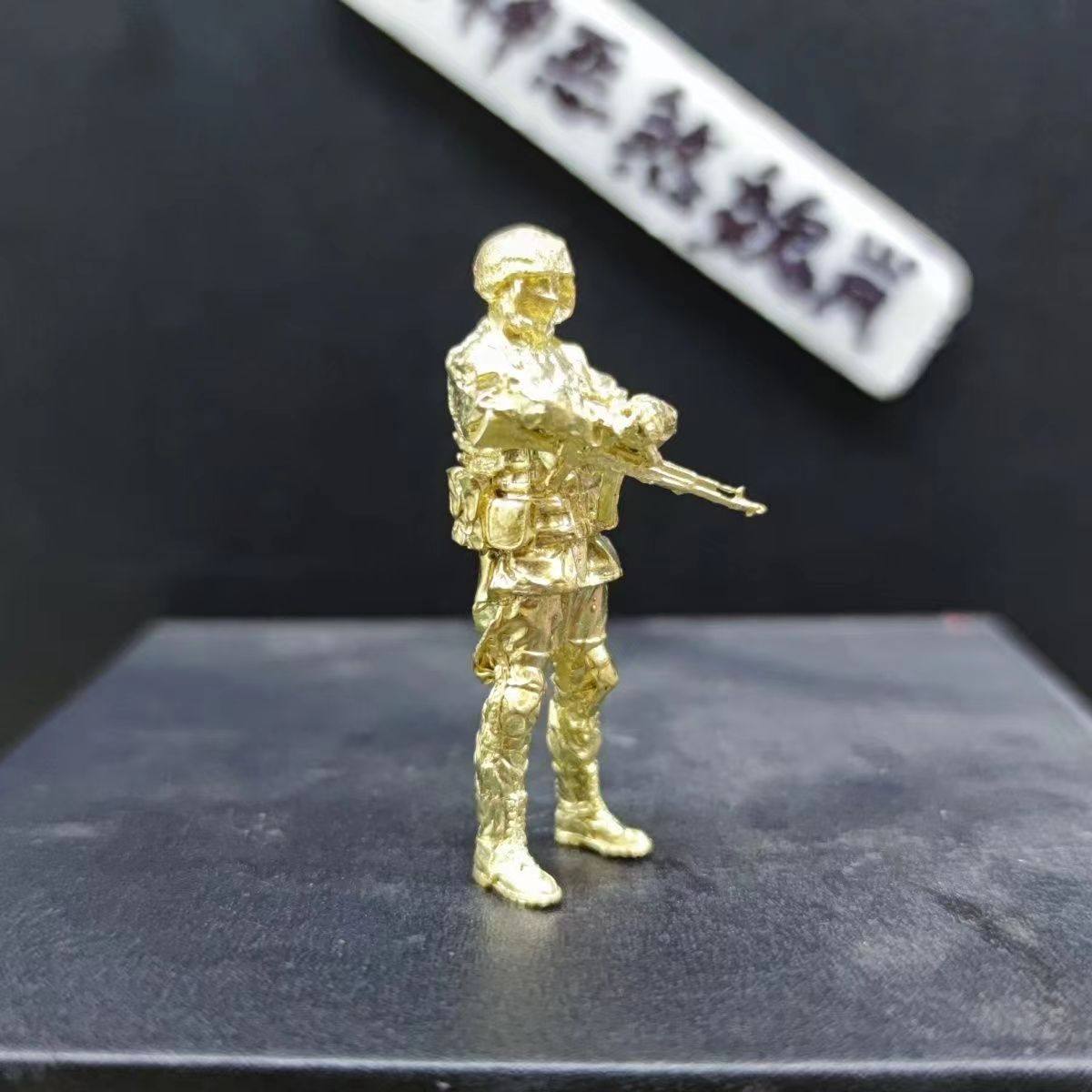 纯黄铜1/35(50mm) 俄军现代-C 金属兵人(白模) A-121反恐军事模型,金属材料及制品,金属罐/桶/瓶,淘宝优惠券,粉丝福利购,淘宝优惠卷