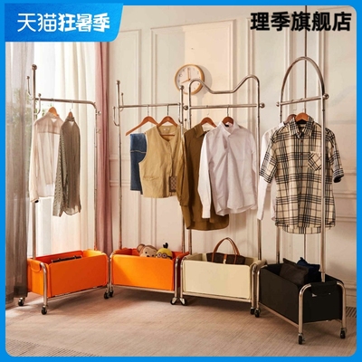 不锈钢落地衣帽架挂仙人