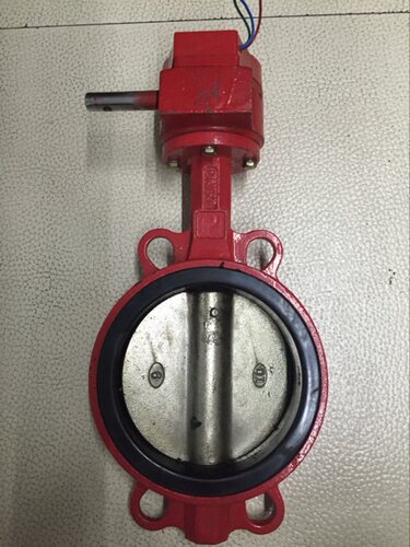 消防信号碟阀蜗轮蝶对夹