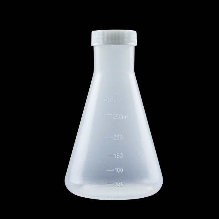 塑料螺口三角烧瓶实验瓶子250ml小500ml烧杯1000ml 2000ml锥形瓶