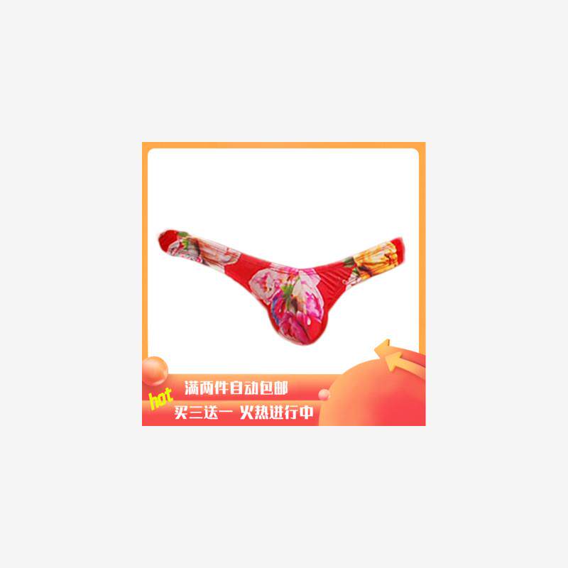 性感内裤男艺术花纹诱惑