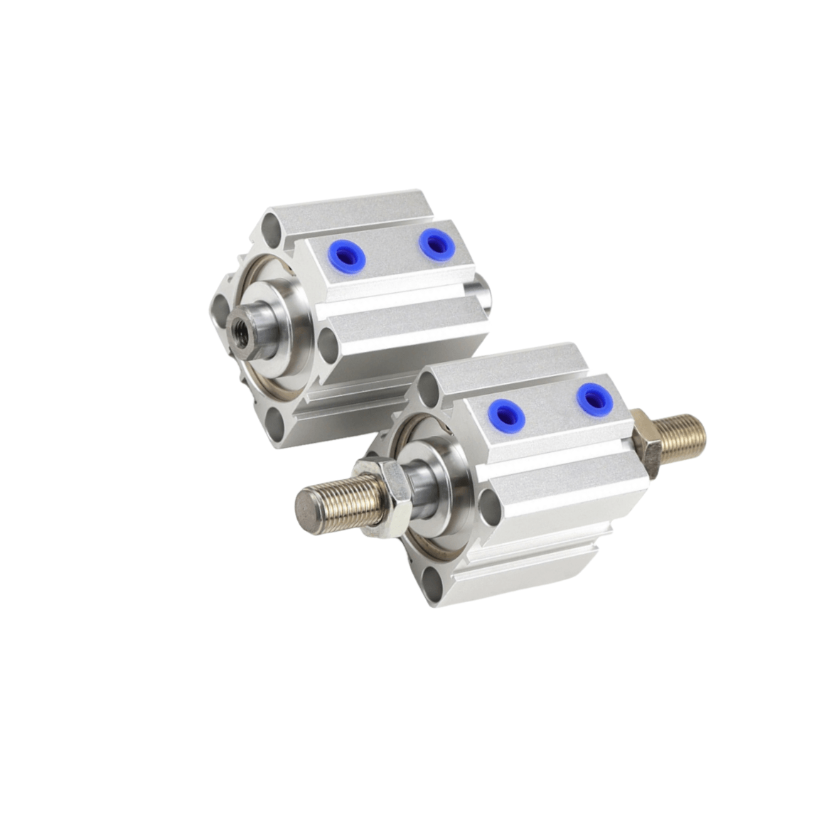 SDAD32单轴双出薄型气缸SDAD40 50X5X10X15X20X25X30X35X40X45-SB