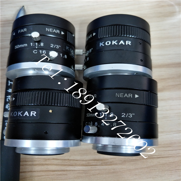 议价KAR 百万像素高清工业镜头 MP5018C 50MM 1：1.8 50mm 2/3寸