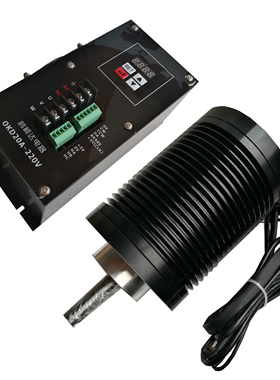 110无刷直流电机 10000转 2KW 1.9Nm 220V 110mm高速无刷电机