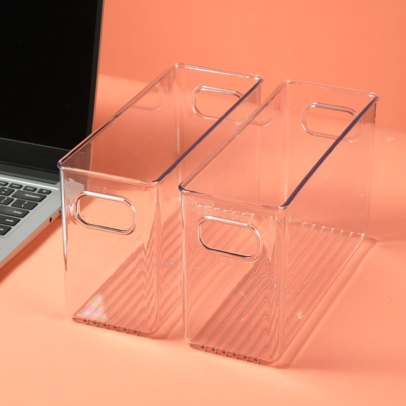 桌面透明亚克力手机壳杂物小物件化妆品收纳盒整理盒收纳筐置物架