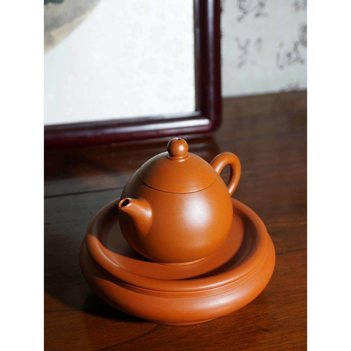 潮州朱泥手拉壶龙旦紫砂茶壶可养泡茶壶手工复古单壶潮汕功夫茶具,鲜花速递/花卉仿真/绿植园艺,洒水/浇水壶,淘宝优惠券,粉丝福利购,淘宝优惠卷