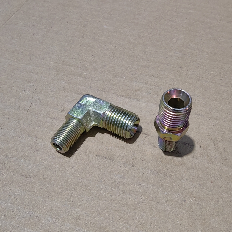 外丝平转型喇叭口直牙分