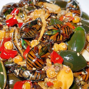 油炸昆虫金边龙虱大水鳖虫即食虫子东北美食射尿龟爆炒大水老鳖盖