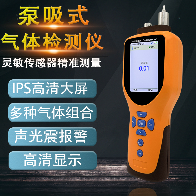 泵吸式复合气体检测仪硫