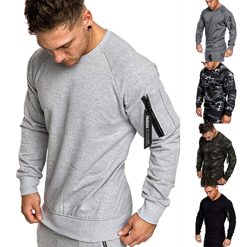 sweatshirt men sport suit men fleece jacket tracksuit men衣