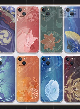 原神手机壳适用k60芙宁娜iPhone13Promax娜维娅mate40周边note12那维莱特iQOO11三星S23莱欧斯利neo8名片1+9R