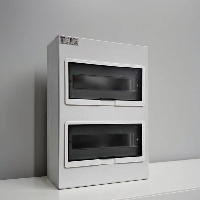 家用强电箱明装24-26回路断路器空气开关盒子科美帝pz30配电箱2排