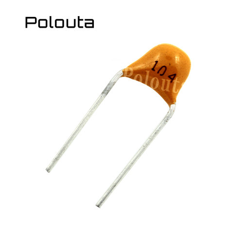 Polouta  独石电容 0.1UF 100NF 104J K M 50V 5.08MM 50个 整包
