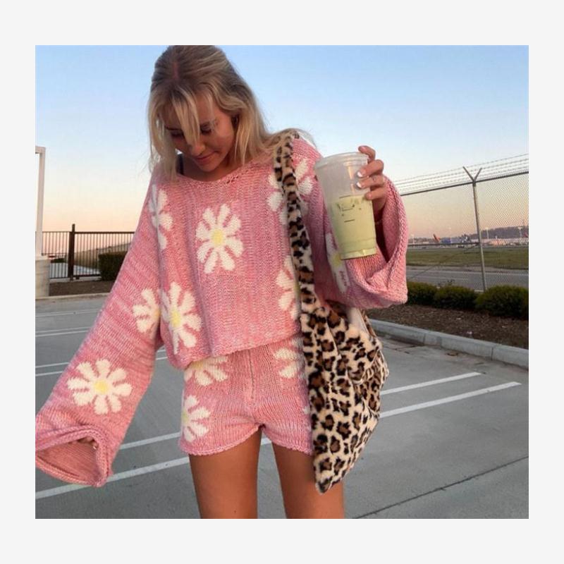 针织套装女трикот