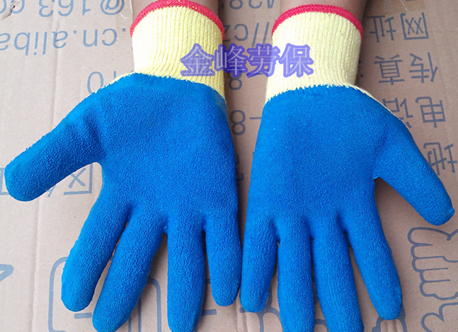 织女星浸胶手套涂片细纱