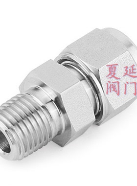 SS-CM-FL14-NS8飞托克6系列双卡套阳螺纹接头、飞托克卡套接头