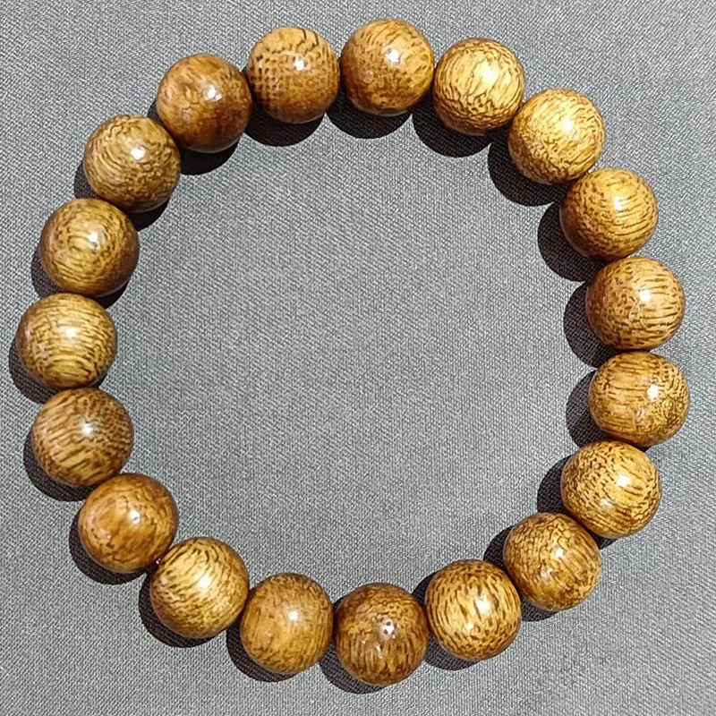 海南绿棋沉香手串高油密