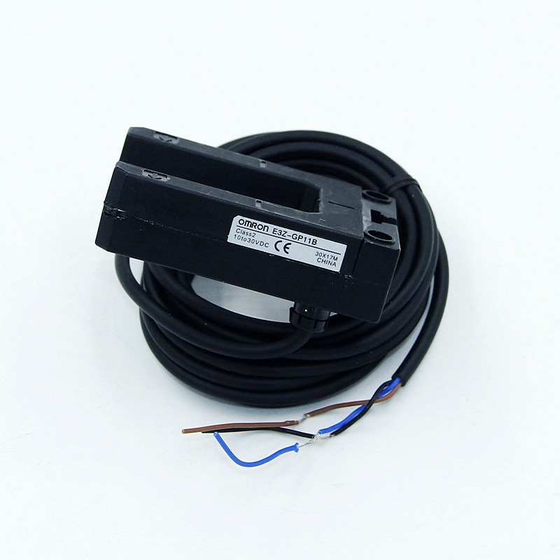 电梯平层光电开关传感器E3Z-GP11B E3Z-GN11B 30V 60V U槽传感器