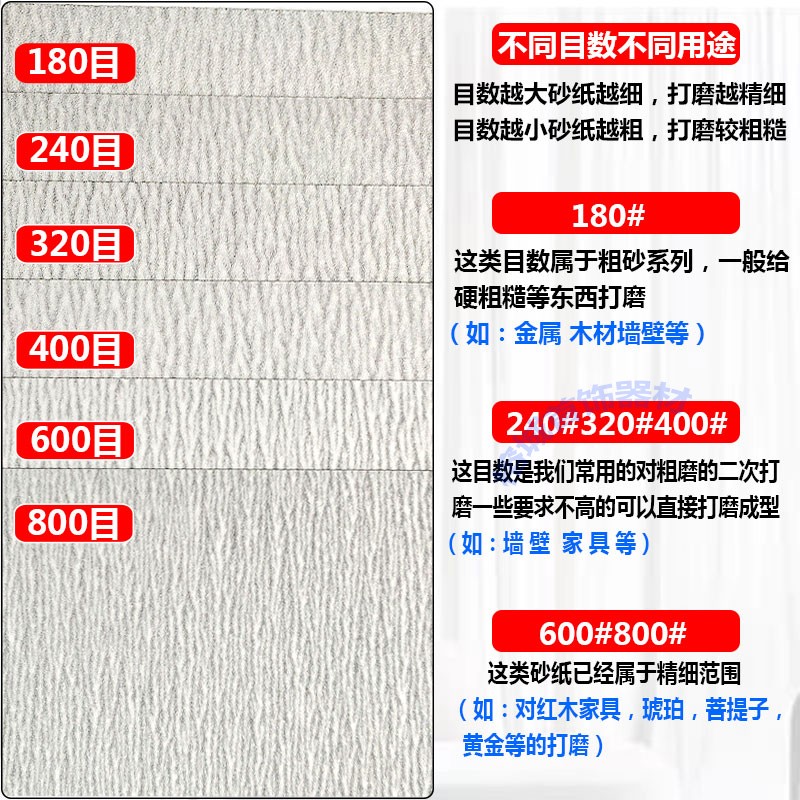 正品韩国太阳牌砂纸抛光