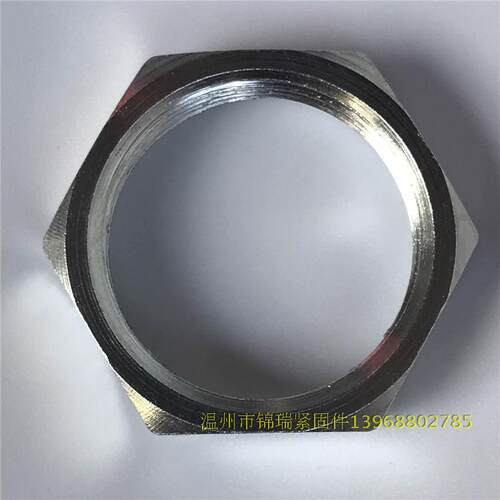 气缸六角螺母M20X1薄细牙螺帽M26X1X1.5M24M16x1.75M2728M18M22X2