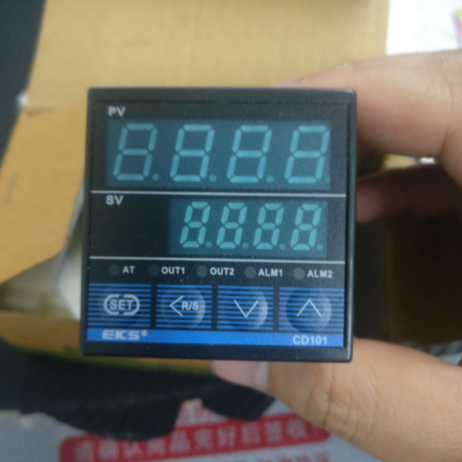 EKS 48智能型数显温控表 CD101 FD10-MAN PT100型/继电器/固态