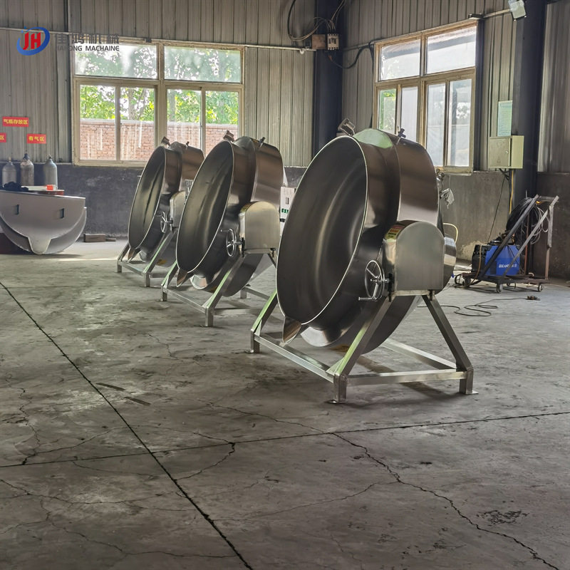 可倾式夹层锅 酱牛肉不锈钢卤煮锅熬汤锅 果酱熬制化糖夹层锅