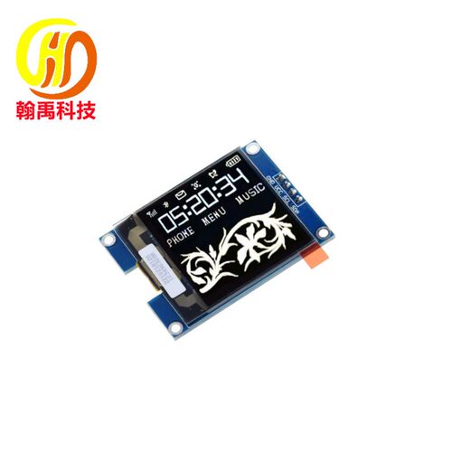 1.5寸oled显示屏模块128128屏OLED屏IIC接口SSD13271.5寸oled液晶
