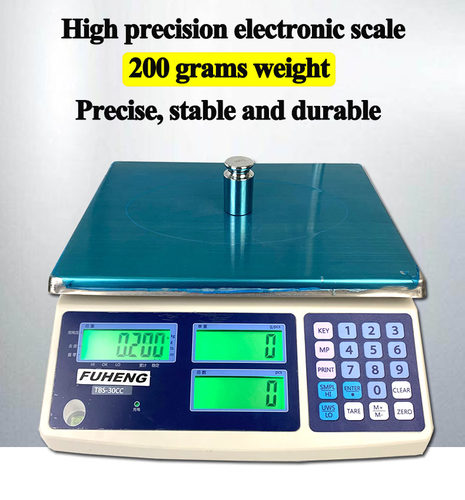 FUHENG electronic balance + printer alarm light