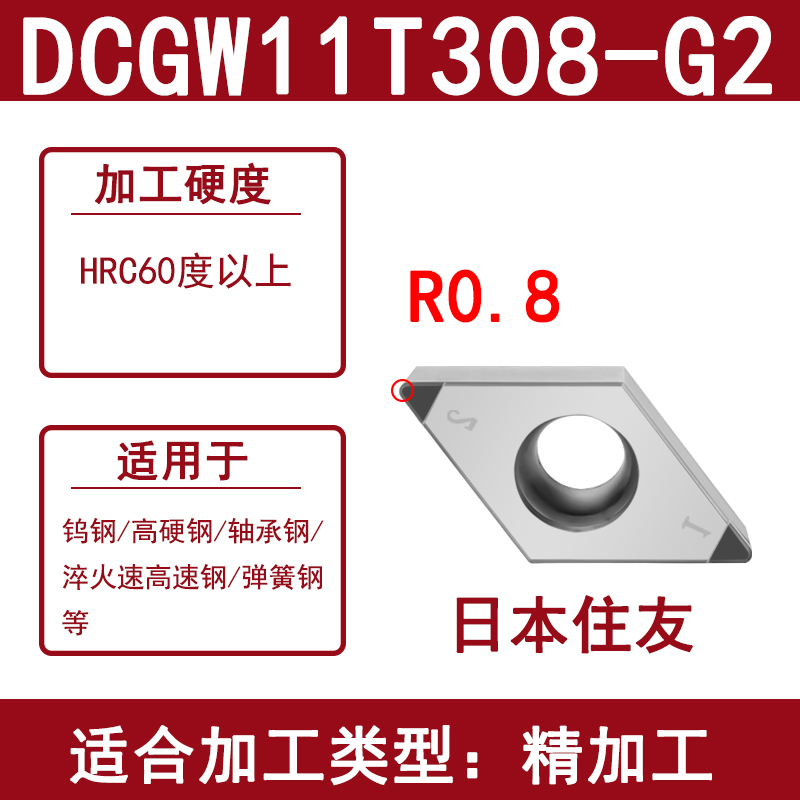 新款数控刀片CBN立方氮化