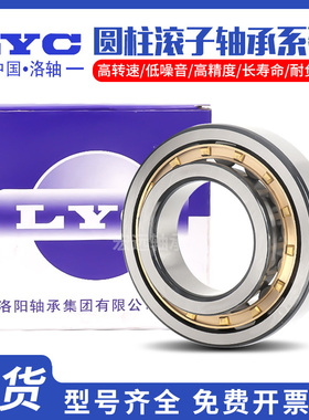 LYC洛阳轴承圆柱滚子轴承 NJ NU NUP 405 406 407 408 409 410 EM