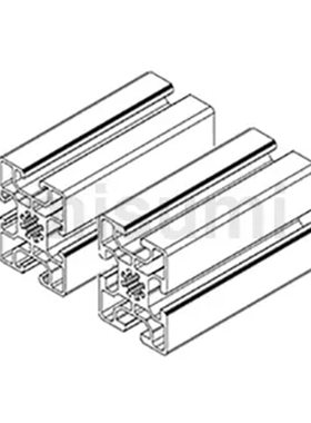 经济型 欧标45型材 槽宽10mm 边长4560 LCFW10-4560-3000