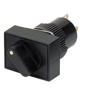 天逸电器(TAYEE)矩形二位置短柄选择旋转开关LA42(B)X2J-11/B