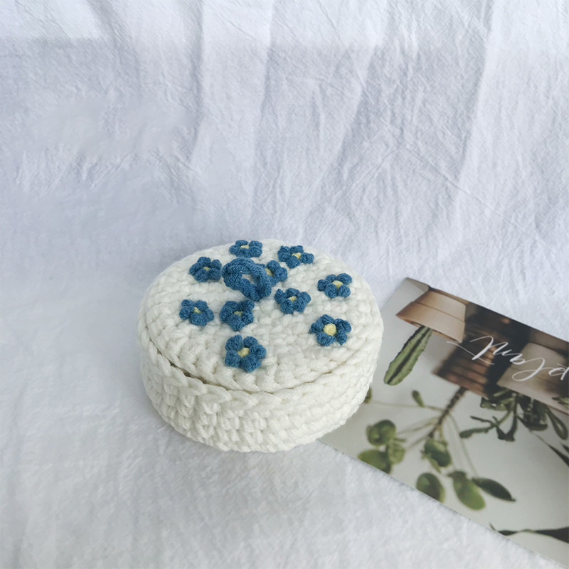 ins风小清新简约甜美毛线编织diy首饰收纳盒女手工diy材料包礼物,服饰配件/皮带/帽子/围巾,DIY编织材料包,淘宝优惠券,粉丝福利购,淘宝优惠卷