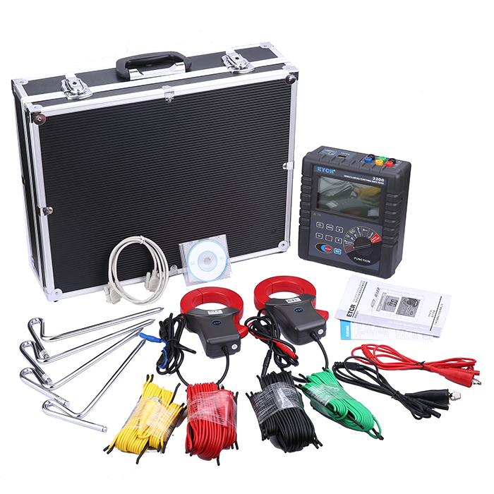 广州铱泰双钳接地电阻测