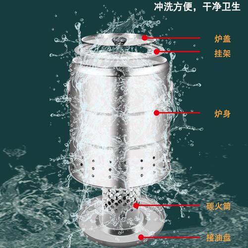 无烟烧烤炉家用庭院肉户