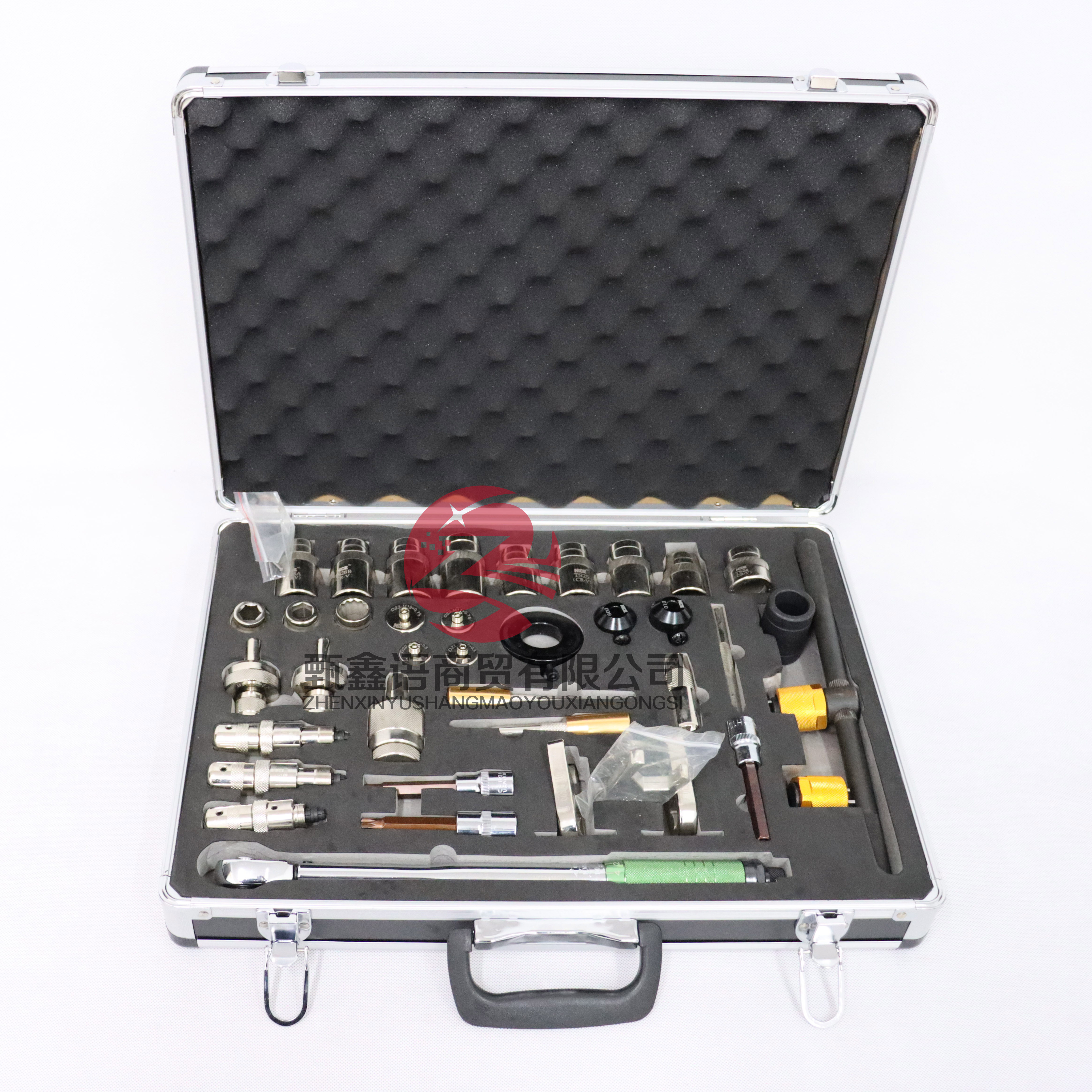 耐驰电控喷油嘴分解工具38件 BOSCH喷油嘴电装DENSO柴油拆卸工具