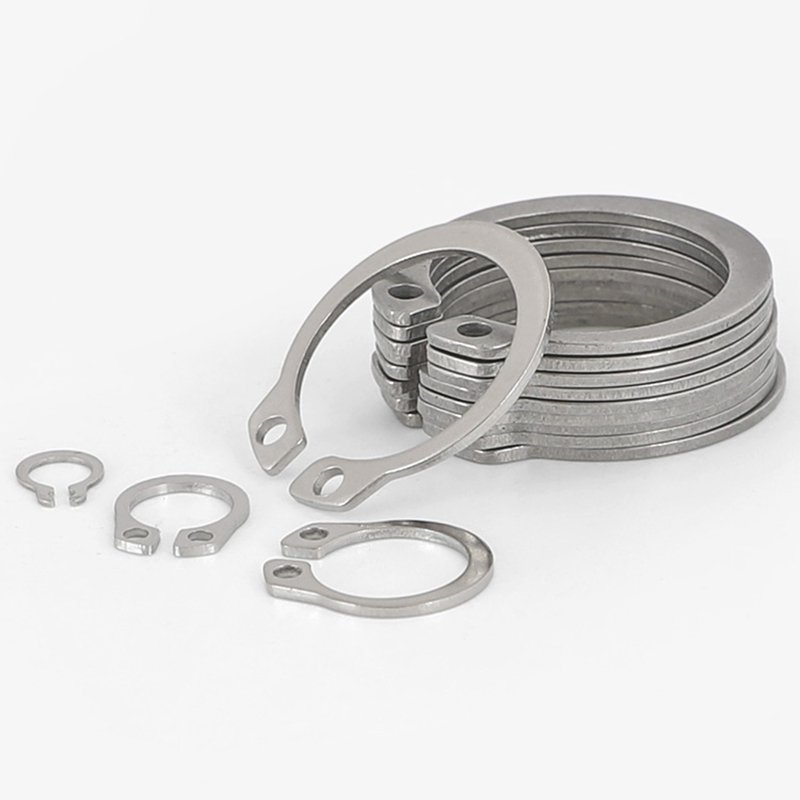 不锈钢轴用挡圈外卡簧环