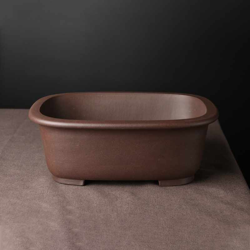 尹恒兵宜兴紫砂花盆精品