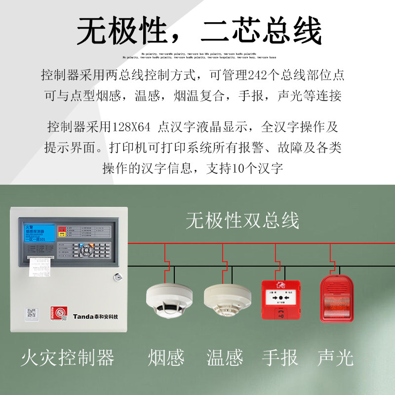 泰和安火灾报警控制器认图片