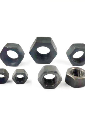 8.8级螺母M6M8M10M12M14M16M18M20M24M56M64M68螺丝母高强度螺帽