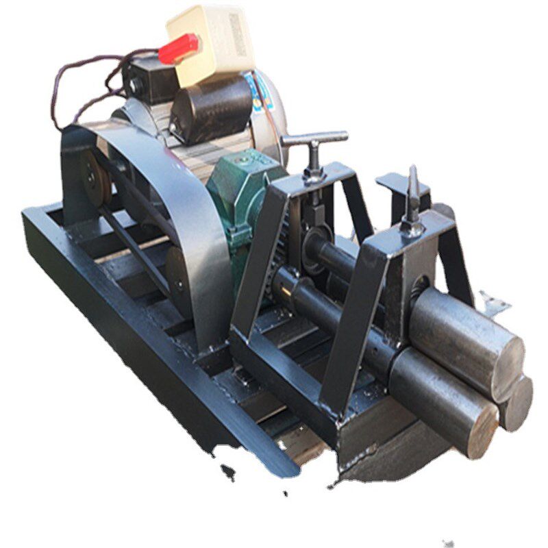 新品销售5厘米小直径卷圆机 电动卷圆g机 扁铁滚圆机 卷圆机小型