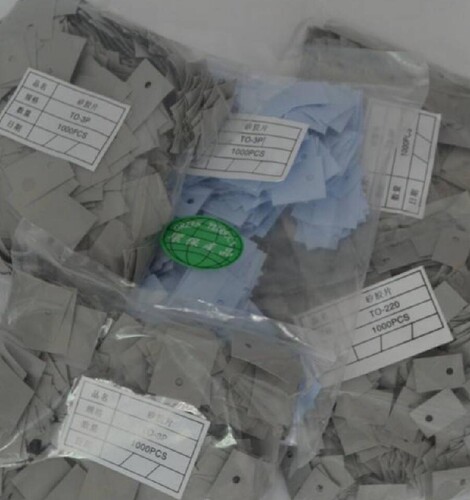 导热矽胶片绝缘硅散无孔